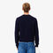 Monochrome Cotton V-neck Sweater